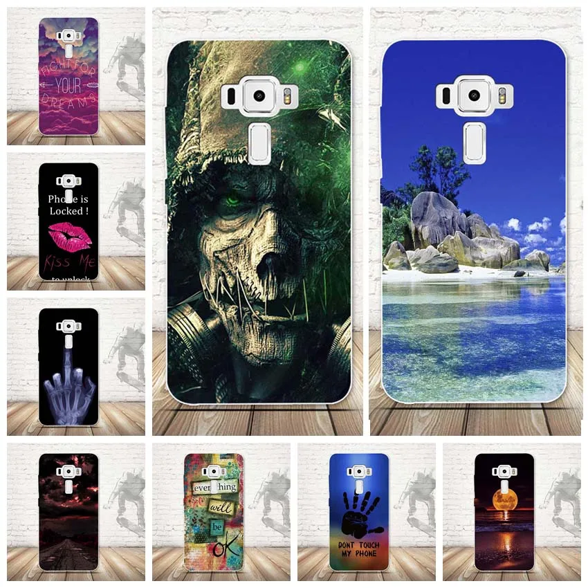 

Phone Case for Asus Zenfone 3 ZE520KL Case Back Silicon Capa Phone Cover for Asus Zenfone 3 ZE520KL Cover Soft TPU Shells Fundas