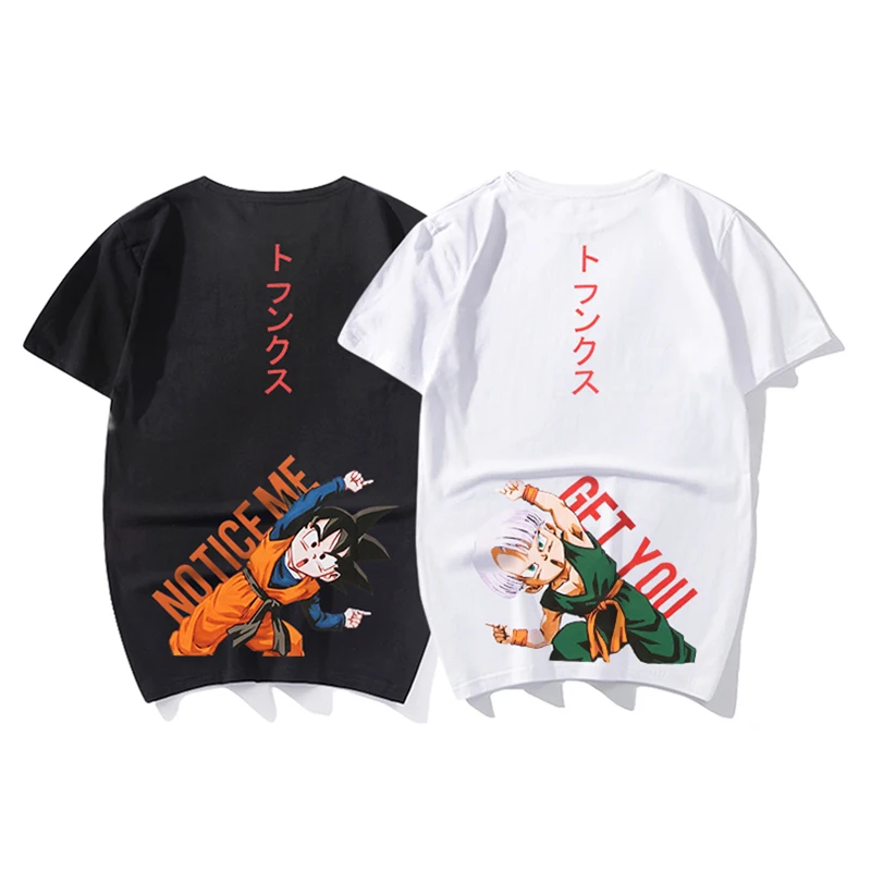 Мужская футболка dragon ball z из 100% хлопка забавная dragonball мужские футболки аниме harajuku