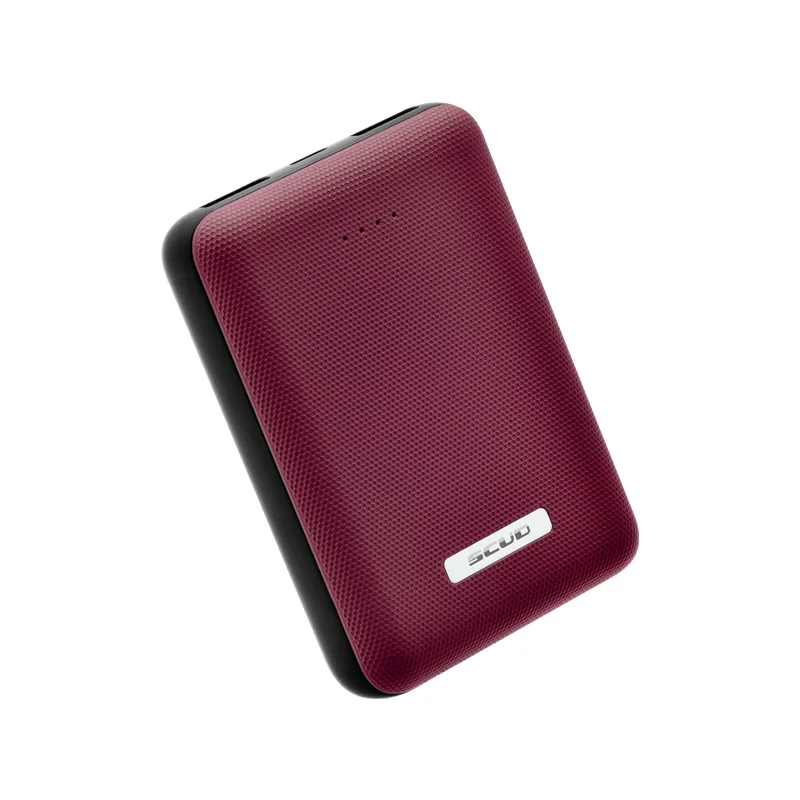 SCUD внешний аккумулятор 10000 мАч SPK Q10 двойной USB 5V 2A литий полимерный Powerbank для HUAWEI