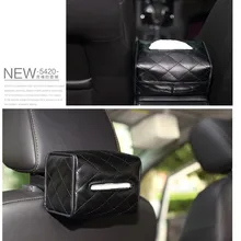 Автомобильный Стайлинг автомобильный держатель Tissue Box для сиденья Leon Ibiza CUPTRA Altea Alhambra TOLEDO LEON 3 для Ford Focus 2 3 4 MK3 Mondeo Kuga