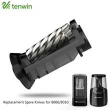 Tenwin механические электрические точилки для карандашей Замена спирального лезвия для 8010/8006 канцелярские принадлежности креативные офисные школьные принадлежности