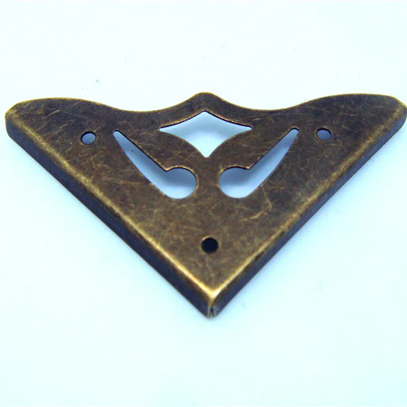 50pcs 35MM wooden box corner hardware antique corner for wood casein