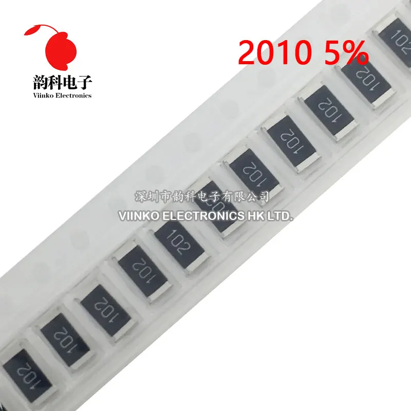 100pcs 2010 5 3/4W SMD Chip Resistor resistors 0R 10M 0 10 100 220 470