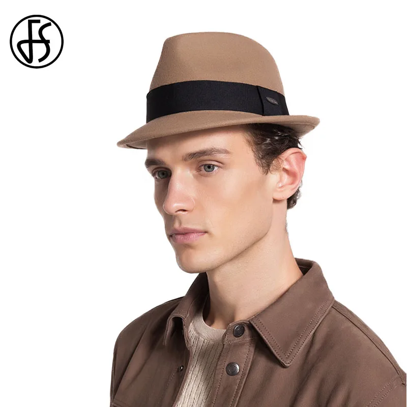 Buy FS Vintage Fedoras Black For Gentleman Quality