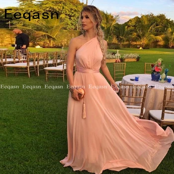 

2020 New Elegant A Line Chiffon Evening Dresses Long Formal Dress Woman Special Occasion Party Dresses Evening Gown