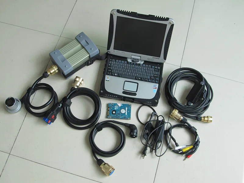 Звезда c3 с программным обеспечением hdd 120 ГБ с ноутбуком cf19 сенсорный экран инструменту диагностики Полный комплект готов к использованию