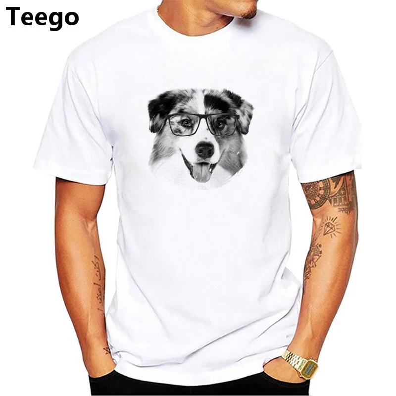 

Most Wanted Australian Shepherd T-shirt - Aussie Dog Tee - C T Shirt Men Summer Casual