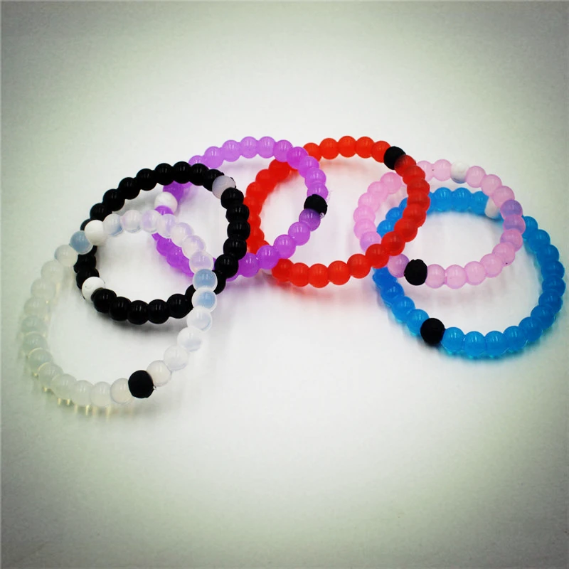 49colors Camouflage Wildlife Silicone Bead Energy Balance Fashion