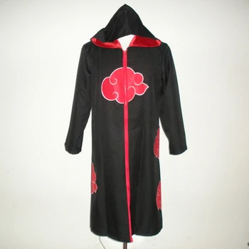 

Naruto Itachi Uchiha Deluxe Cosplay Costume Black robe cloak costume
