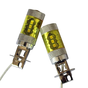 

High Brightness LED Lights Truck Saving Electricity 12-24V DC 80W H3 16SMD