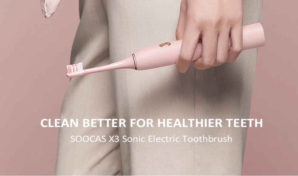 Xiaomi SOOCAS X3 звуковая зубная щетка электрическая зубная щетка ультразвуковая Автоматическая модернизированная заряжаемая для взрослых Водонепроницаемая IPX7
