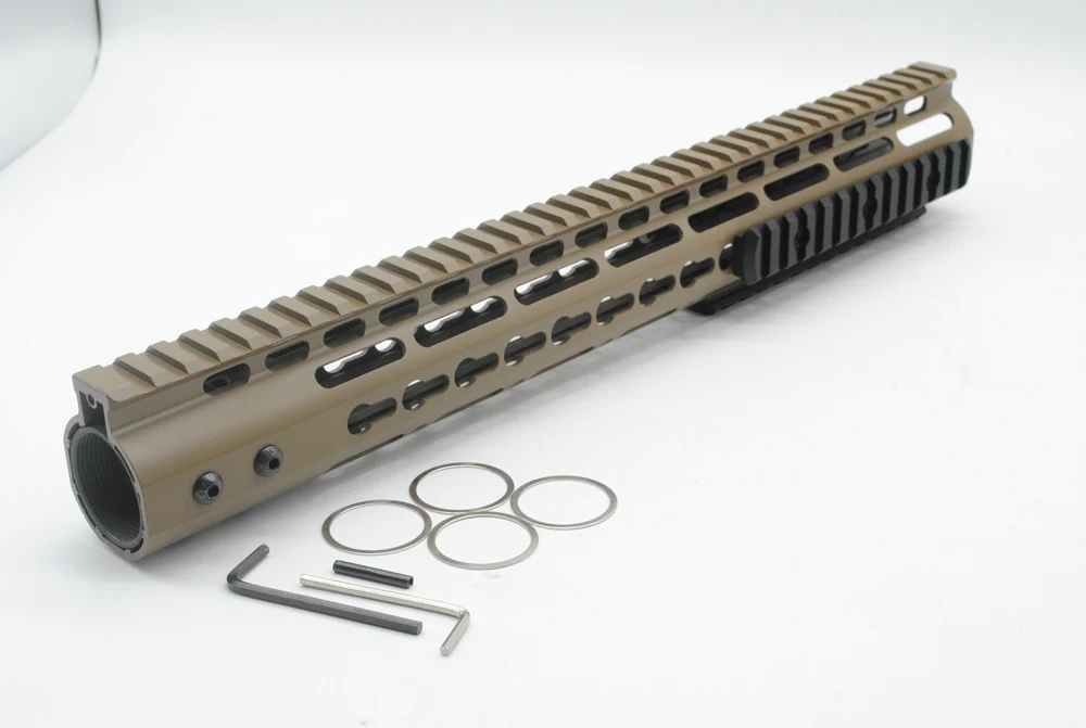 TriRock 15 дюймов Длина ключа мод Handguard бесплатно Поплавковый рельс Монтажная система