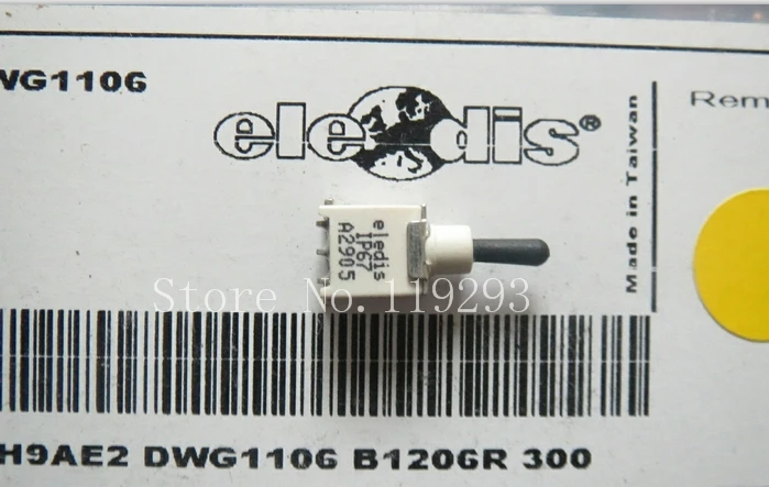 

[BELLA]Taiwan imports eledis IP67 waterproof SMD miniature tripod around reset switch toggle switch--10PCS/LOT