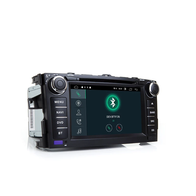 Perfect IPS 2 din Android 9.0 Car DVD Player For TOYOTA AURIS Altis COROLLA 2012 2013 GPS radio navigation screenstereo multimedia Audio 2