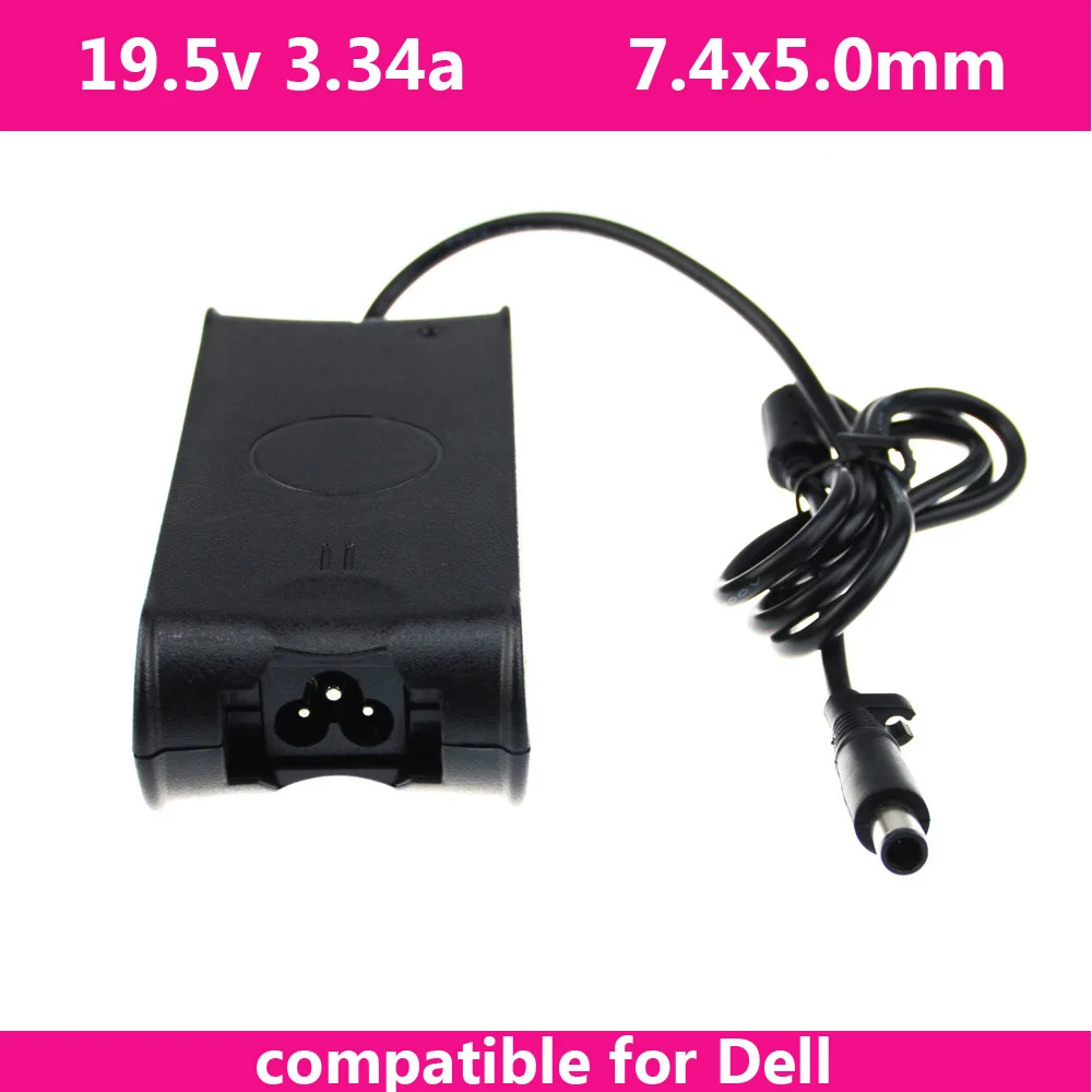 19.5v 4.62a 90w laptop battery charger dc tip 7.4x5.0mm for dell