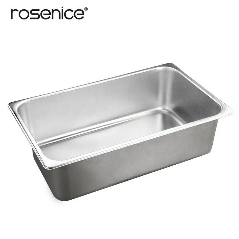 Stainless Steel Food Buffet Basin Pates Pots Tray Dishes Butter Holder Thickened Square Container for Restaurant Tableware Stainless Steel Food Buffet Basin Pates Pots Tray Dishes Butter Holder Thickened Square Container for Restaurant Tableware