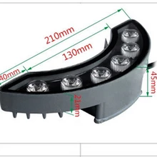 Открытый Водонепроницаемый 5 W 6 W Золотисто-Желтый СВЕТОДИОДНЫЙ гофрированная лампа светодиодный задний фон луна ночь свет светодиодный декоративный пейзаж лампы AC85~ 265 V DC12V
