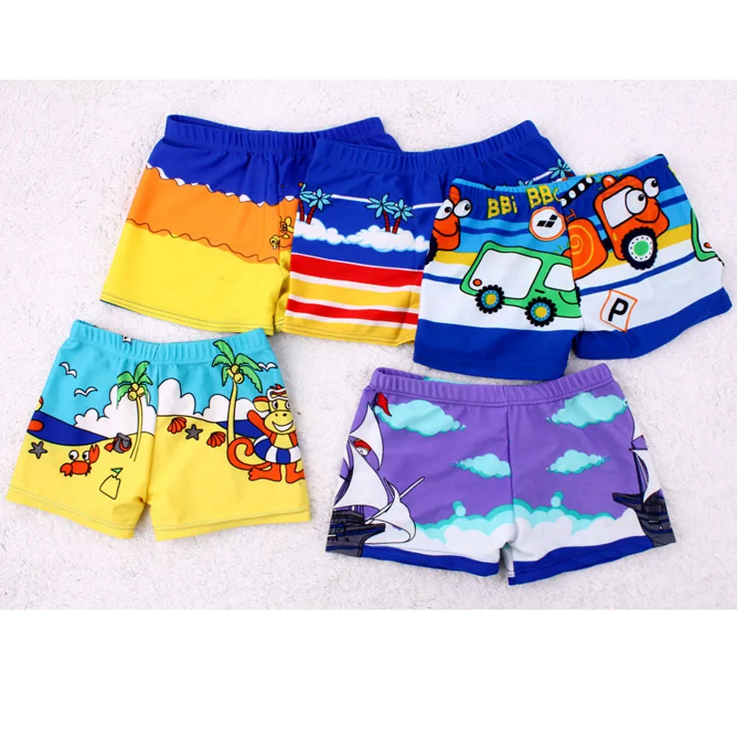 one pieces Kid Children Boys Cartoon Print Stretch Beach Swimsuit Swimwear Pants Shorts Swimwear Kids Boy Trunks color at random one pieces Kid Children Boys Cartoon Print Stretch Beach Swimsuit Swimwear Pants Shorts Swimwear Kids Boy Trunks color at random