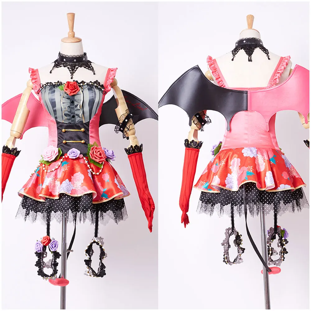Love Live! lovelive Maki Nishikino маленький демон/костюм для косплея дьявол маскарадное платье