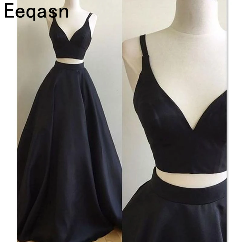 two piece evening gown