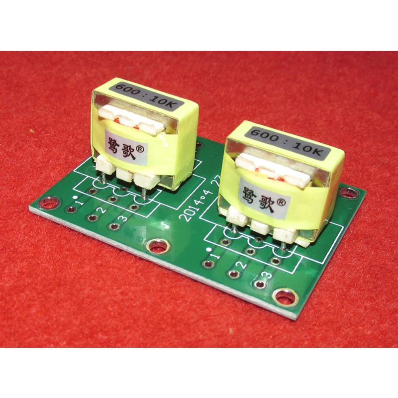 Freeshipping 60010K permalloy audio isolation transformer with shield