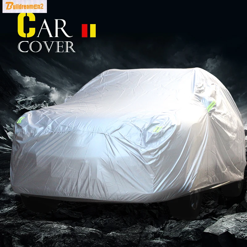 

Buildreamen2 SUV Car Cover Outdoor&Indoor Anti-UV Sun Shield Rain Snow Scratch Resistant Cover Waterproof Dustproof Car Styling
