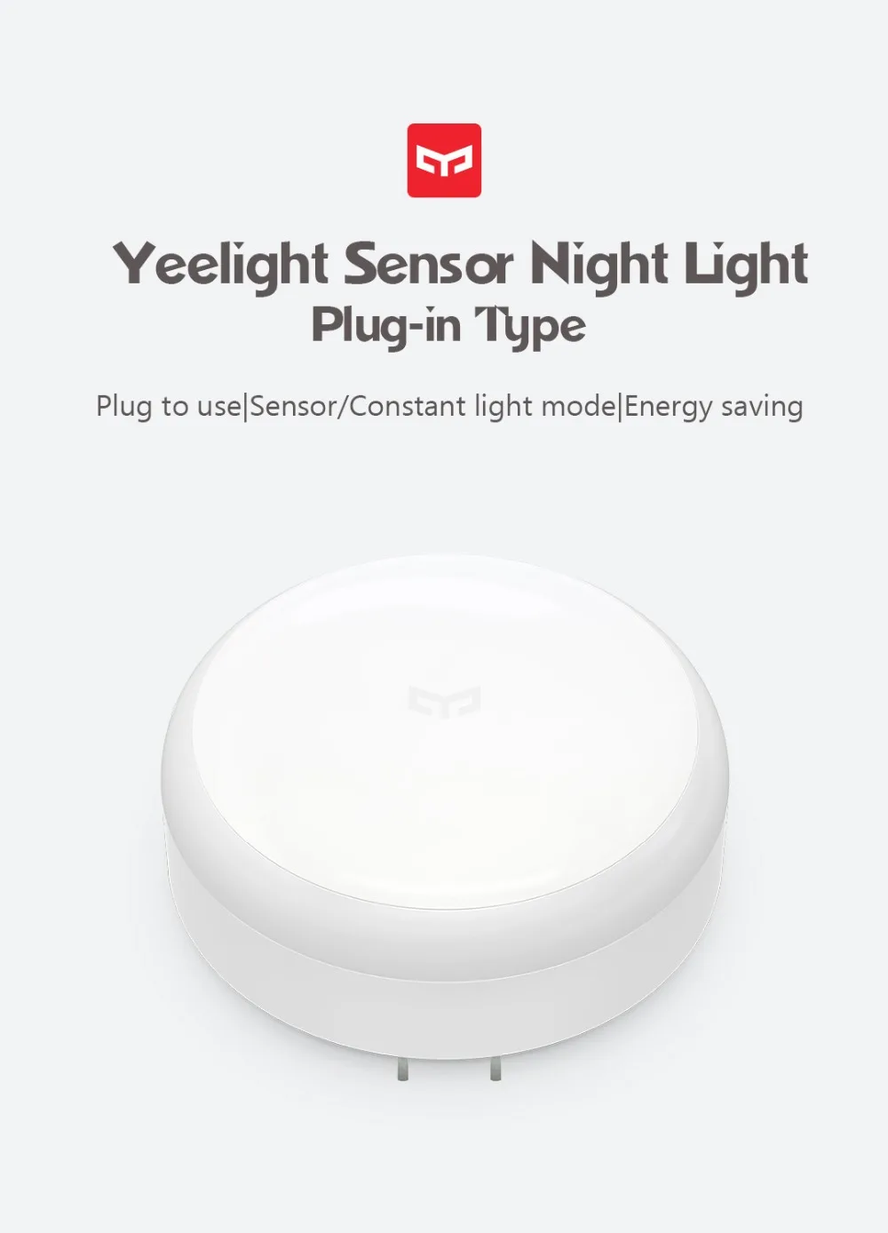 Bundled Sale Xiaomi mijia Yeelight induction night light (plug-in version) YLYD03YL led lamp bed lights for bedroom corridor Wal (3)
