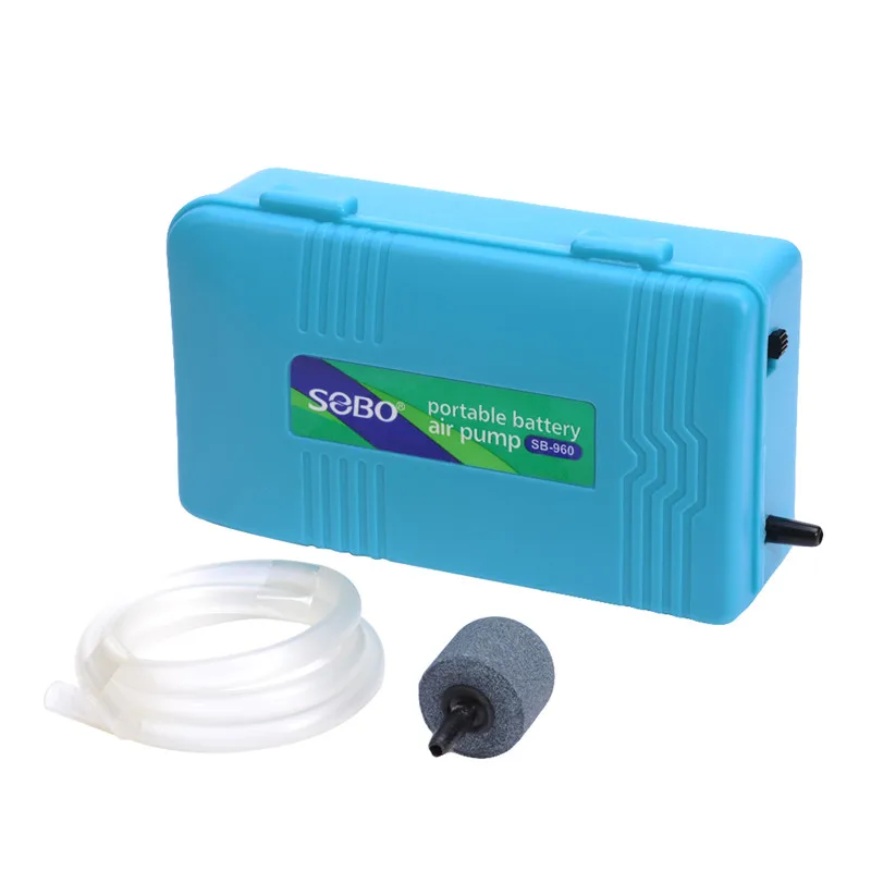 Portable Aquarium Battery Backup Operated Fish Tank Air Pump Aerator