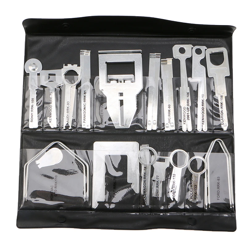 

38Pcs/Set Car Stereo Radio Release Removal Tools Key Kit for Benz Sony Ford Audi