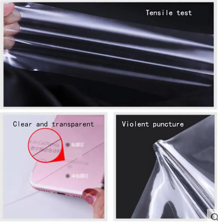 For Volvo XC60 TPU transparent protective film Middle column film External panel film Car Accessories