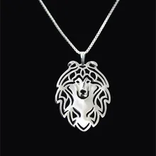 Shetland Sheepdog jewelry Silver/Gold Necklaces & Pendants For Women Casual Jewelry Charms Dog Necklace