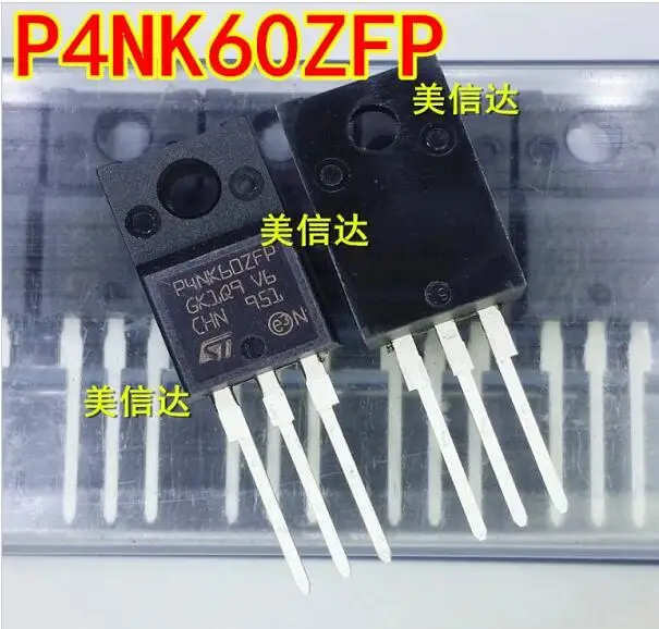 10 шт./лот STP4NK60ZFP P4NK60ZFP 4N60 TO-220F | Обустройство дома