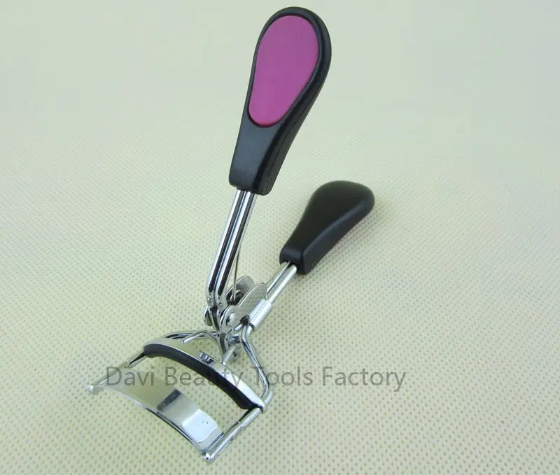

1pcs/lot, Red Beauty Care Handle Eyelash Curler Simple Eye Curl Free Shipping #EC301-02
