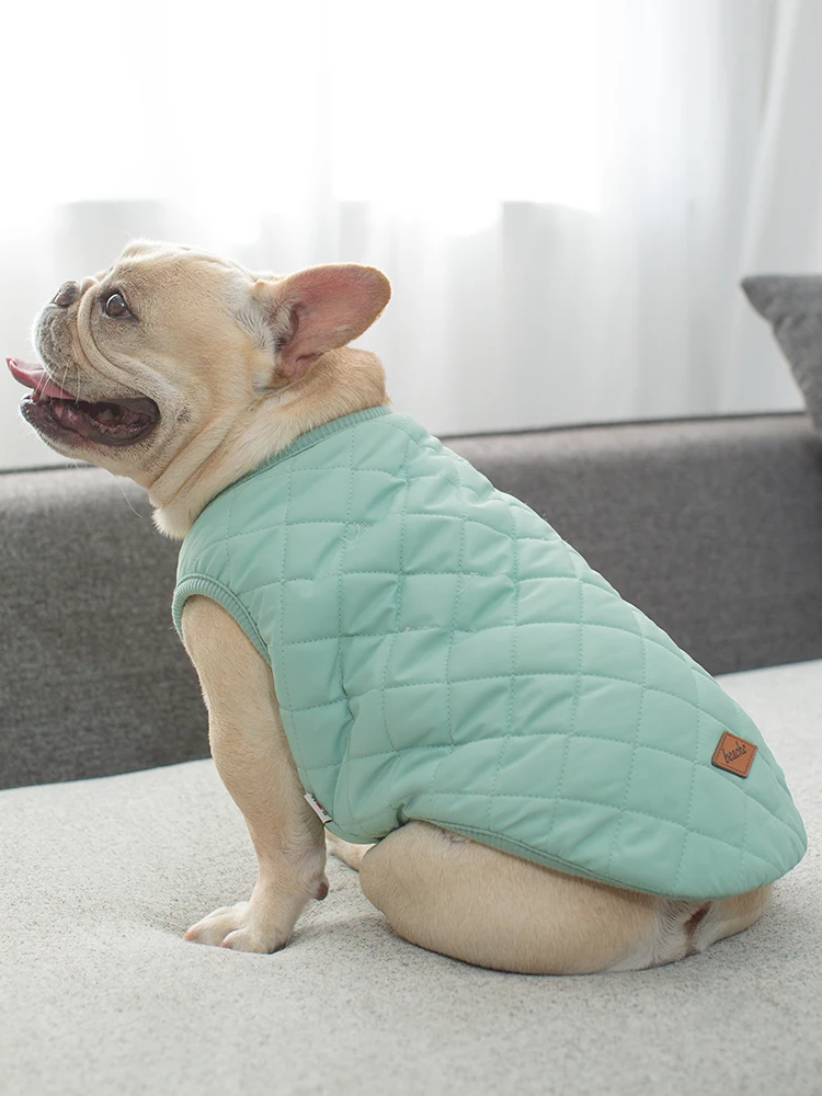 Dog Clothes Dog Vest Cotton Thicken Dog Shirt French Bulldog Chihuahua Cat Shirt Pet Clothes Ropa Perro Pug Hond Spring Puppy