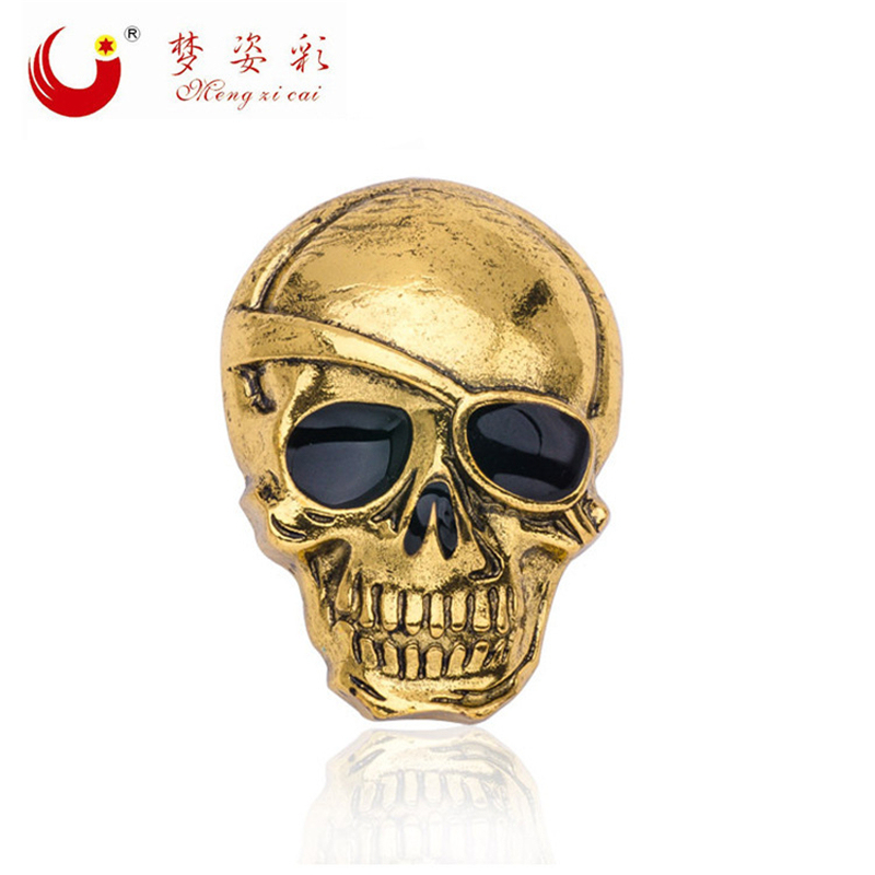 New Halloween Punk Style Brooches for Women Skull Broches mujer Pins Knife Heart Broches Fashion Jewelry Accessories Party Gifts