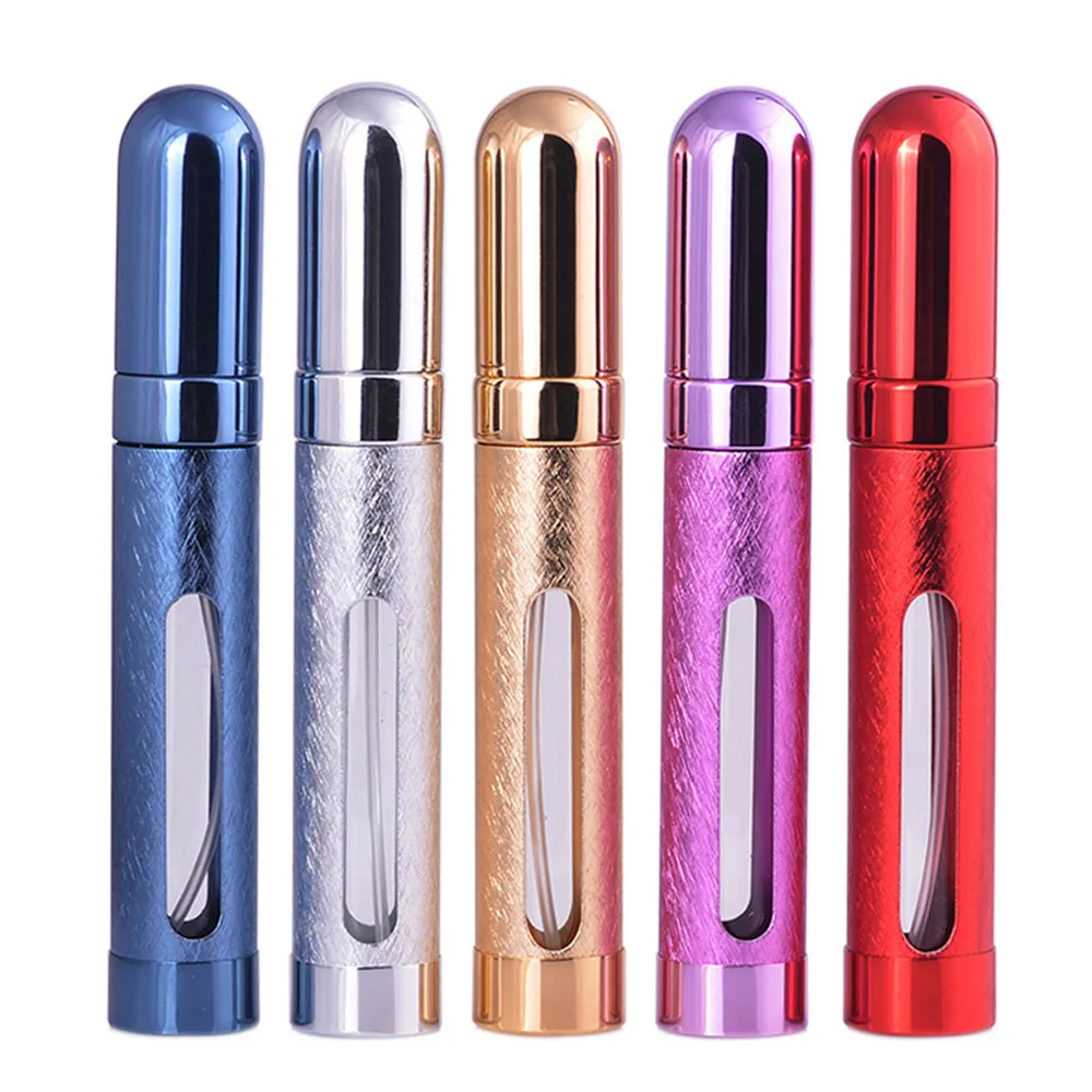 

12ML Portable Travel Refillable Perfume Atomizer Bottle Scent Pump Spray Empty Cosmetic Containers