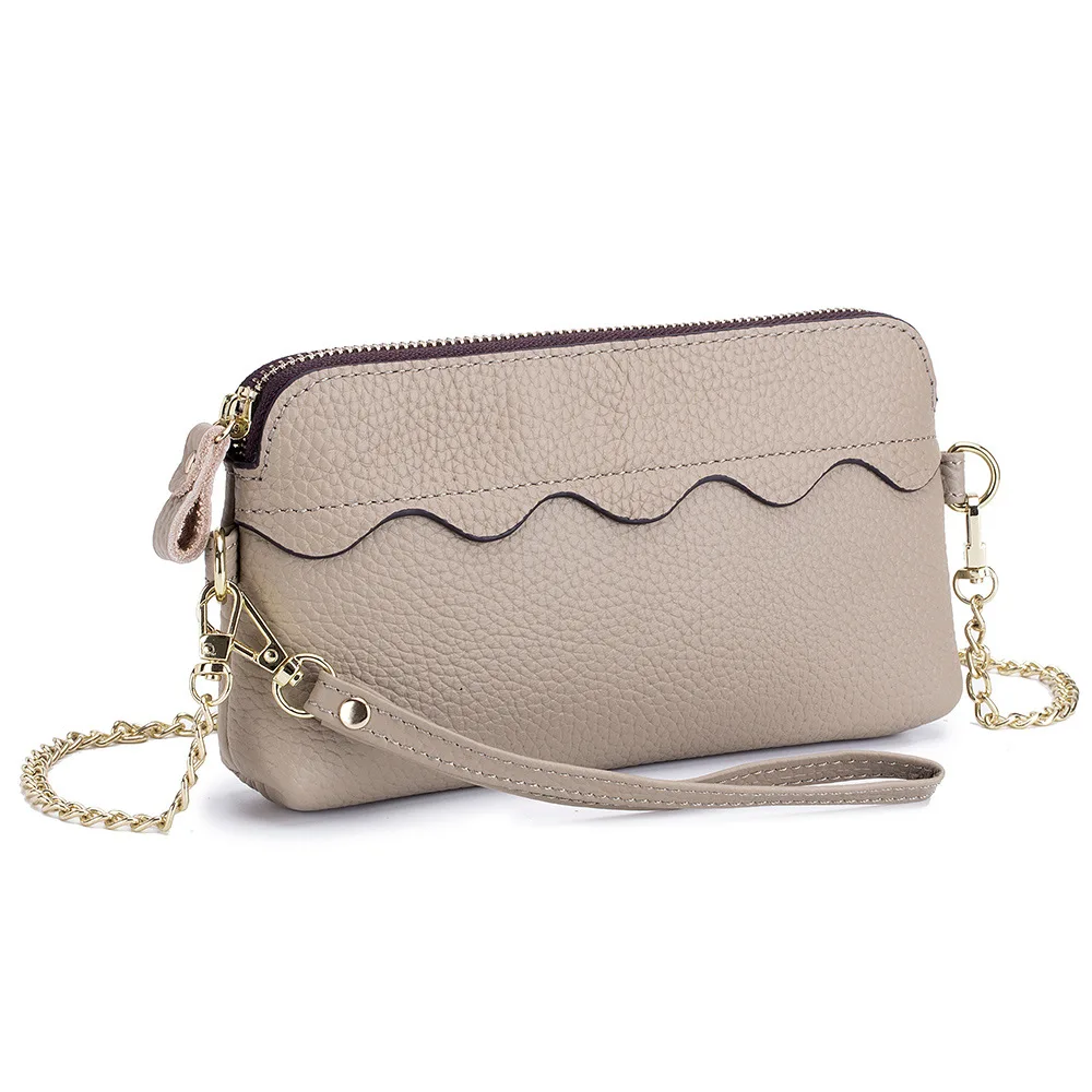 

KEDANISON authentic leather women day clutches genuine female handbags lady