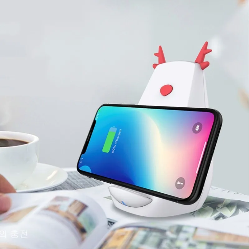10 Вт быстро Qi Беспроводной Зарядное устройство для samsung S10e S8 Примечание 8 мини