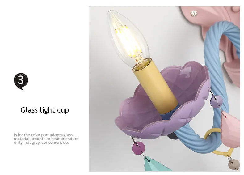 米度儿童房灯创意水晶壁灯现代简约彩色客厅电视墙壁灯北欧灯具-tmall_15