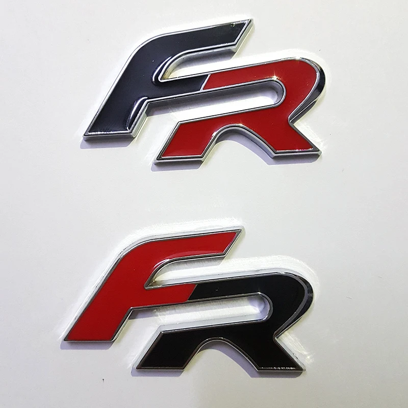 

3D Metal Car Stickers For FR Emblem Badge Stickers Car Styling Stickers For Seat leon FR Cupra Ibiza Altea Exeo Formul Stcikers