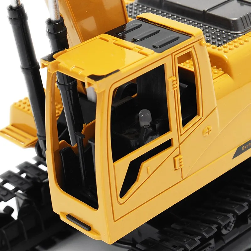 AO HAI 1/24 2 4 Ghz 8CH литой дистанционный экскаватор инженер грузовик игрушки для детей