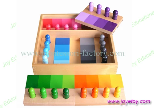 3056 Стандартный в сбалансированном цветовом оформлении игра sensral материалы montessori для дома и школы образовательные Развивающие игрушки для нетоксичные игрушки из дерева