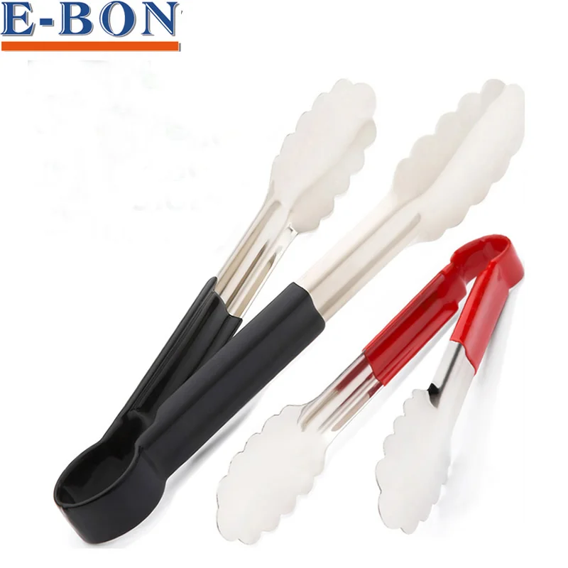 High Quality Stainless Steel Kitchen BBQ Food Tong Buffet Pastry Food