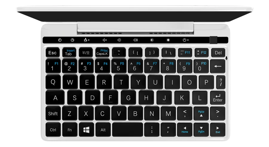 Мини-ПК ноутбук Windows 10 домашний геймпад планшеты GPD Pocket 2 " процессор M3-7y30 алюминиевый корпус 8 ГБ ОЗУ 128 Гб ПЗУ клавиатура