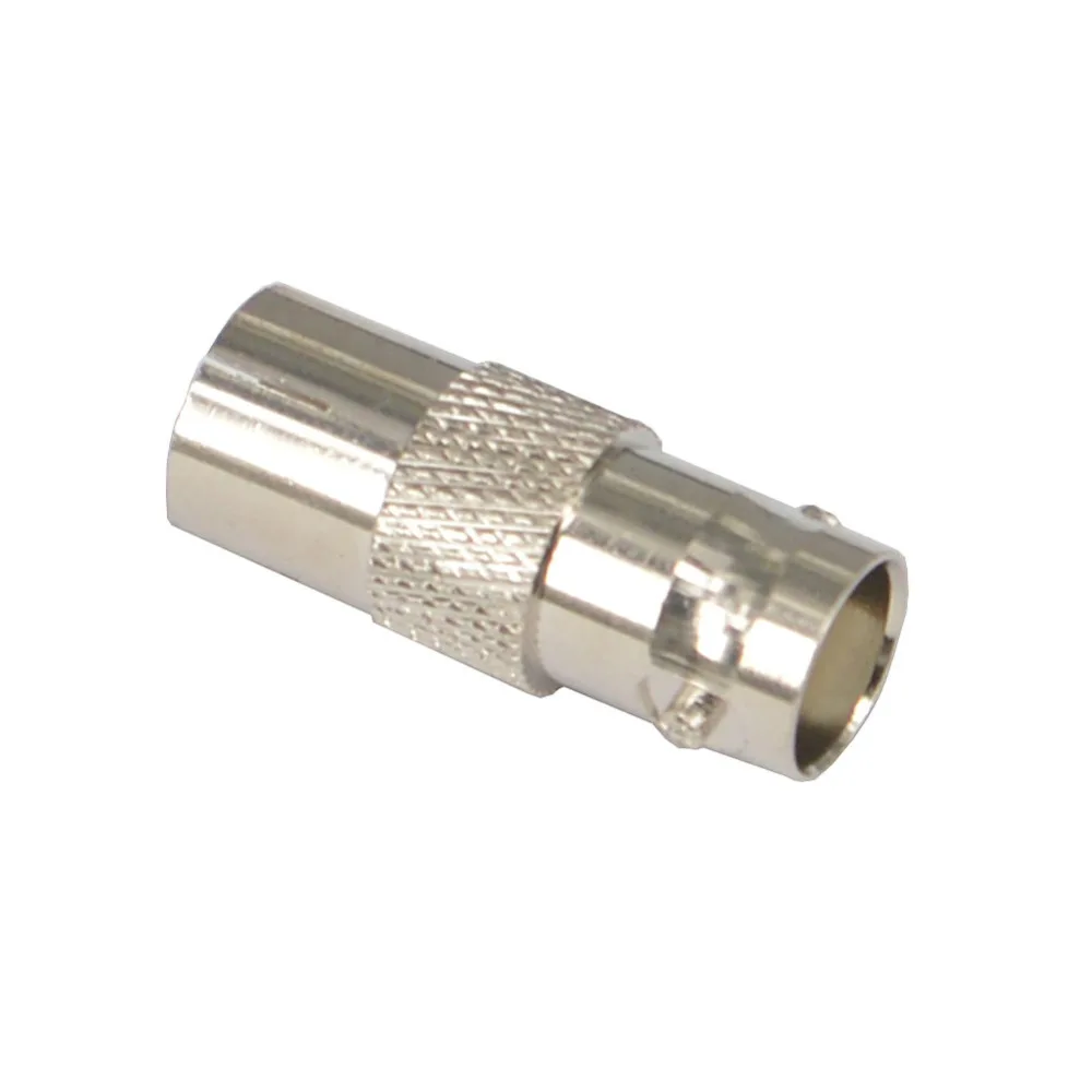 

100 Pieces BNC Female Jack to IEC PAL DVB-T TV Female RF Adapter Connector Straight