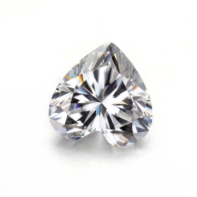Moissanite бриллианты в форме сердца 4.5x4.5mm цвет GH свободные драгоценные камни для