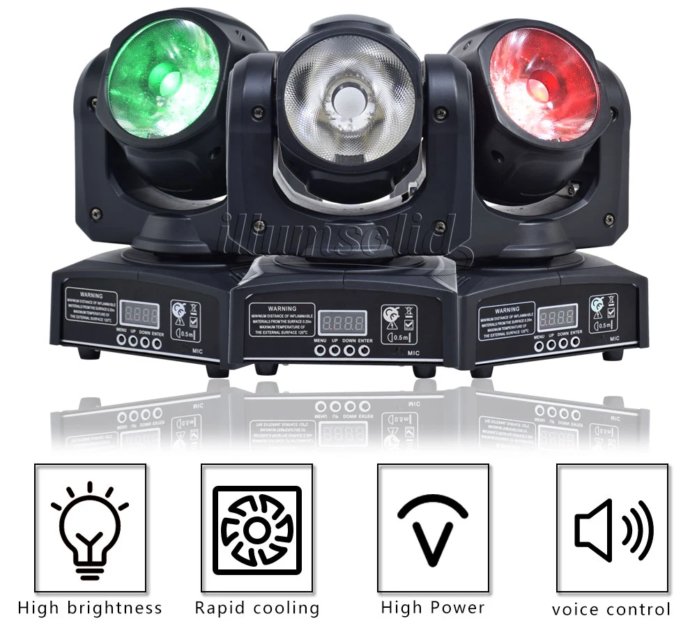 Equipamentos de Iluminação de Palco 60 w Dmx512 Display Led Feixe Moving Head Luz Profissional 2 60 w rgbw 4in1 feixe de ponto