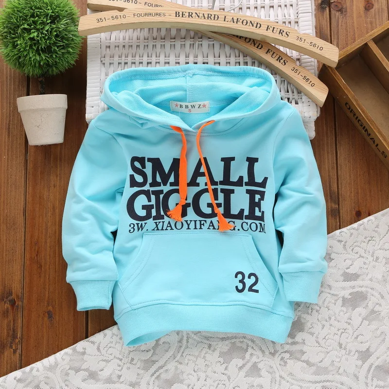 Spring Children Sweatshirts 100 Cotton Boys Girls Hoodies 1 3 Years