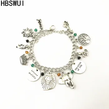 

HBSWUI Wholesale Freeshipping 20pcs a lot The lion king charm Bracelet DTHVFVF46