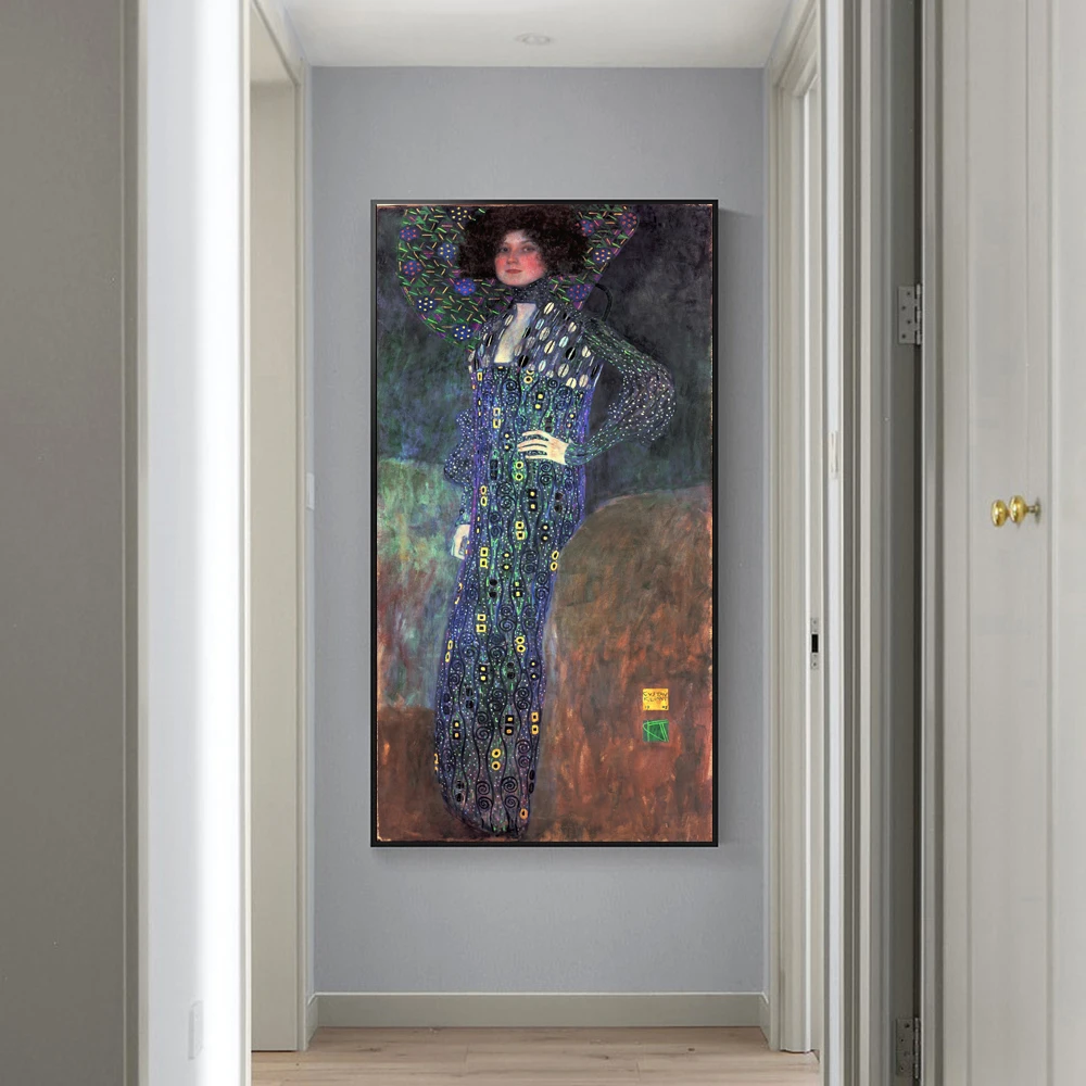 Gustav Klimt женские золотые картины на холсте классические картины маслом настенные картины для гостиной большой холст художественные декоративные картины